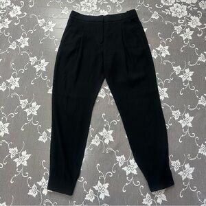 Aritzia Babaton Black Crop Trousers Sz 0